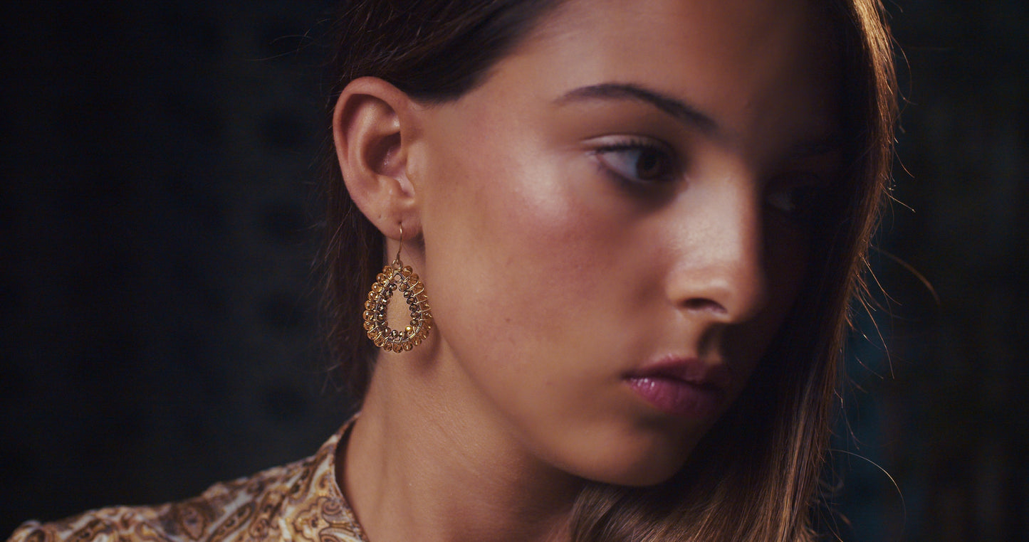 Oval Drop Liquid Gold SOLD OUT COMING SOON