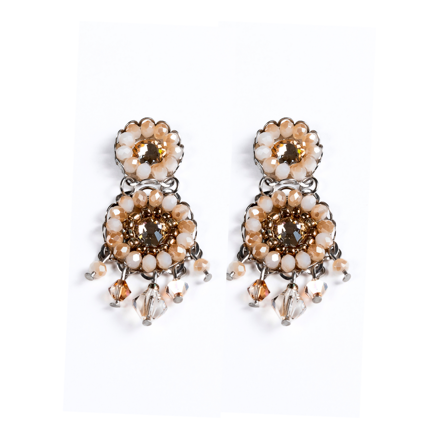 Crystal Chandelier Stone Beige WAS £65 NOW £48