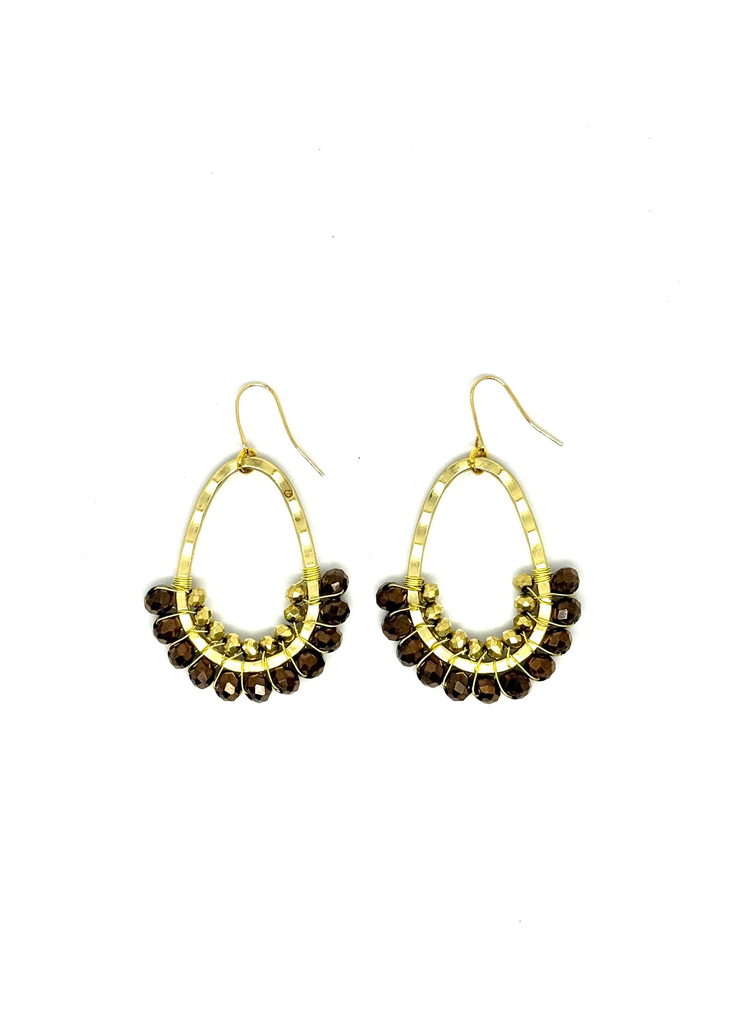 Chunky Oval Chocolate Gold