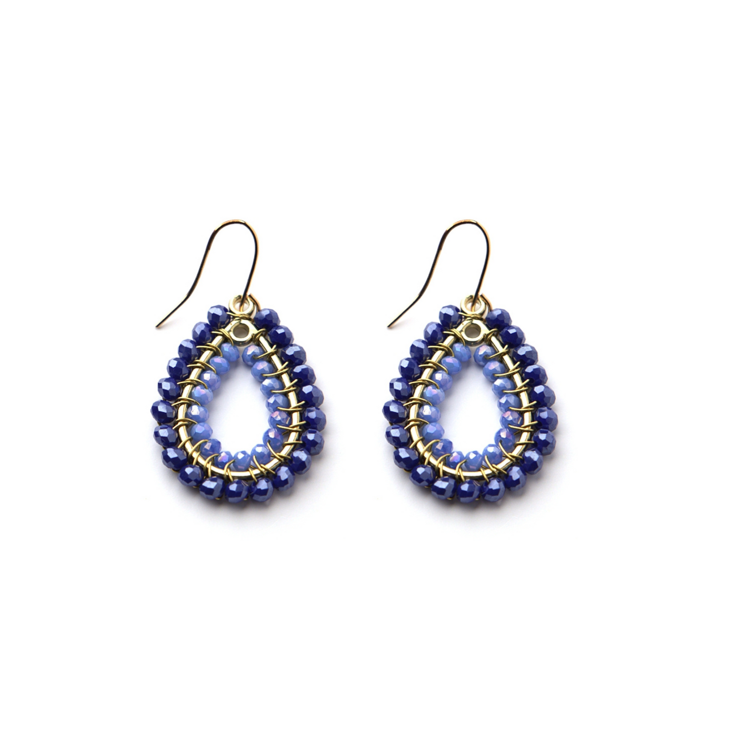 Oval Drop Royal Blue