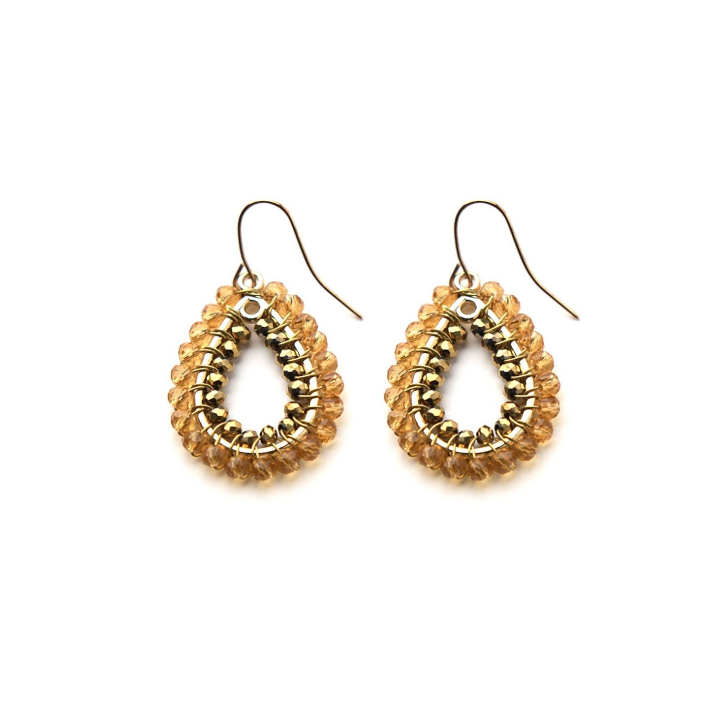 Oval Drop Liquid Gold