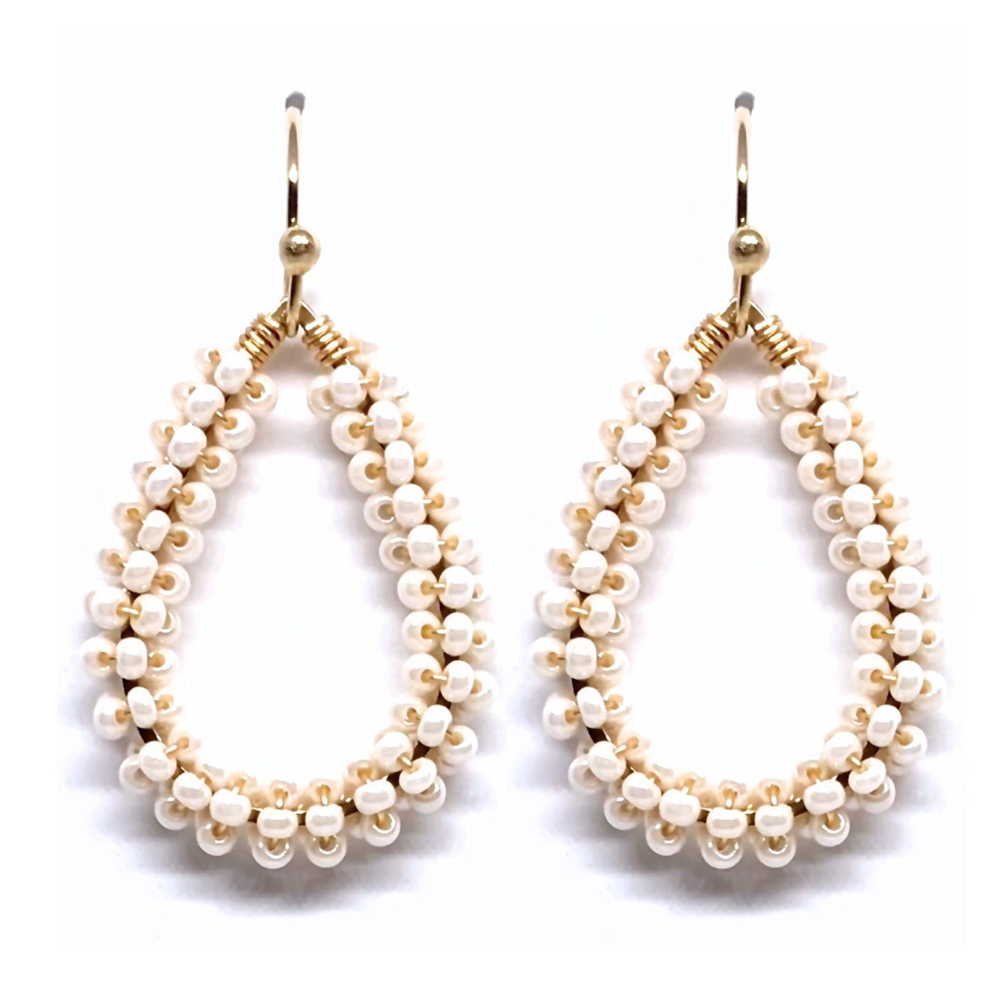 Pearl Seed Cluster Teardrop