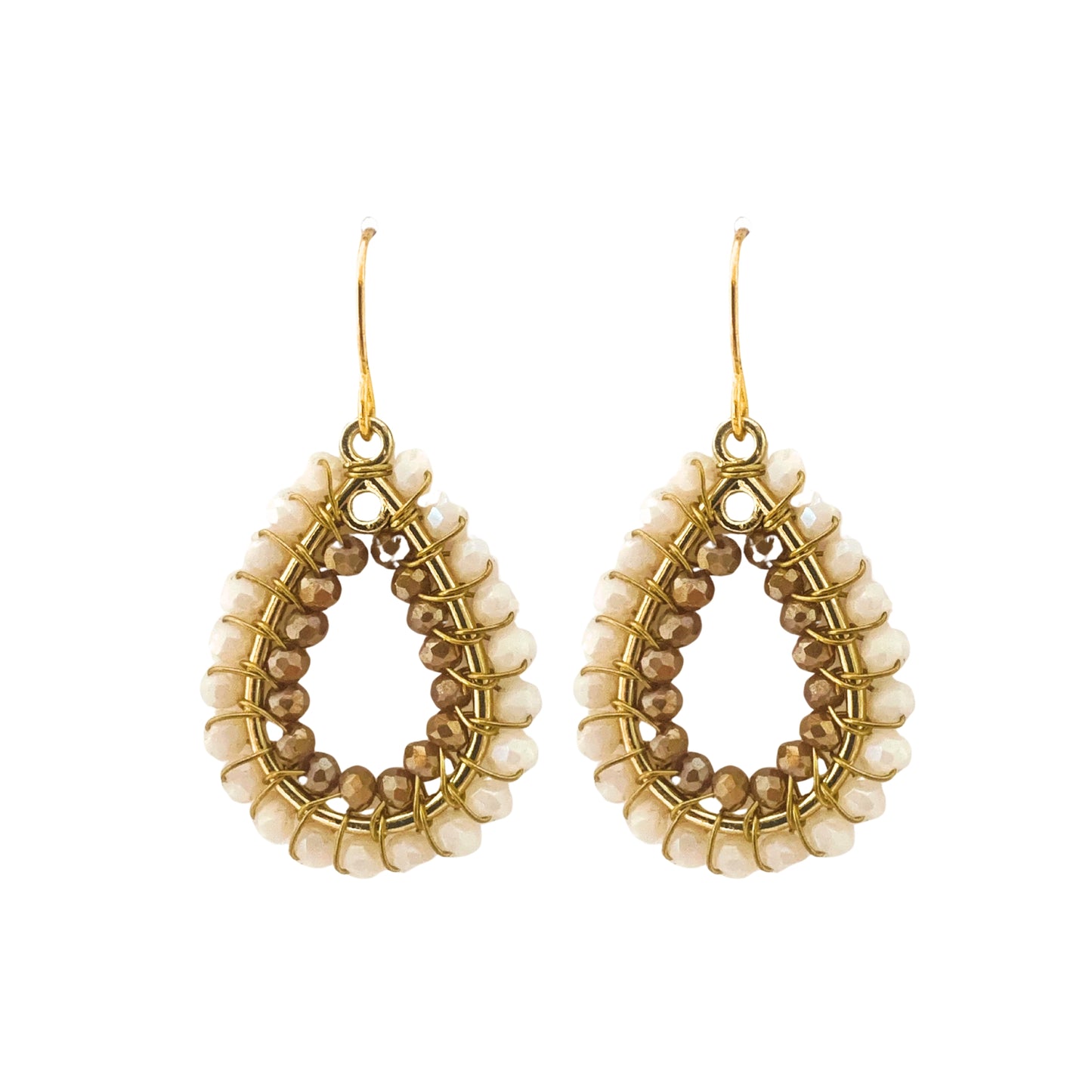 Oval Drop Ivory