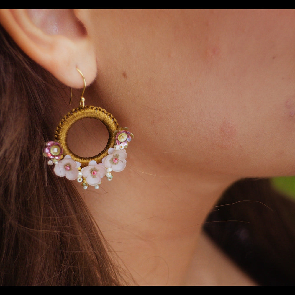 Chelsea Hoop Pink