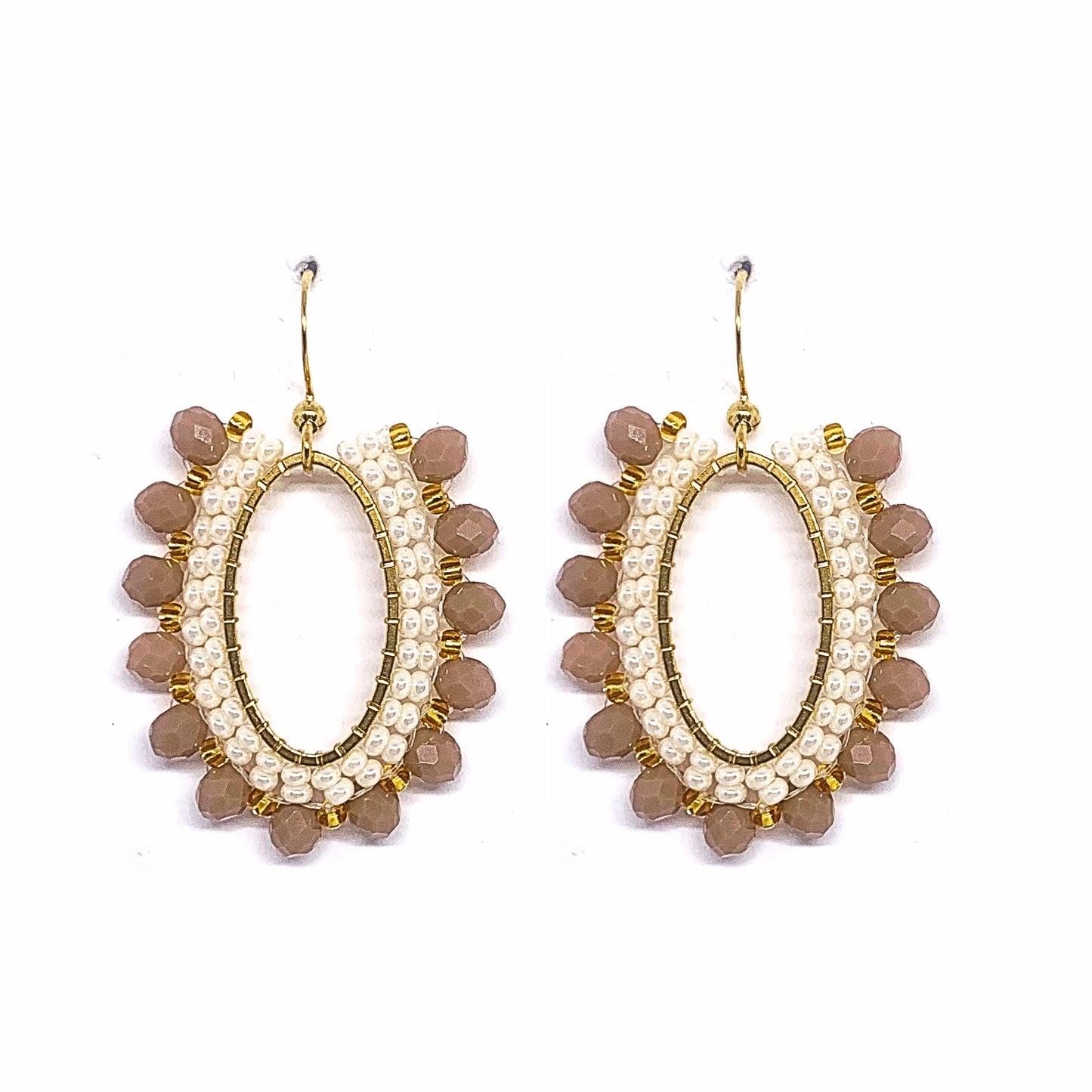 Flower Oval Mink