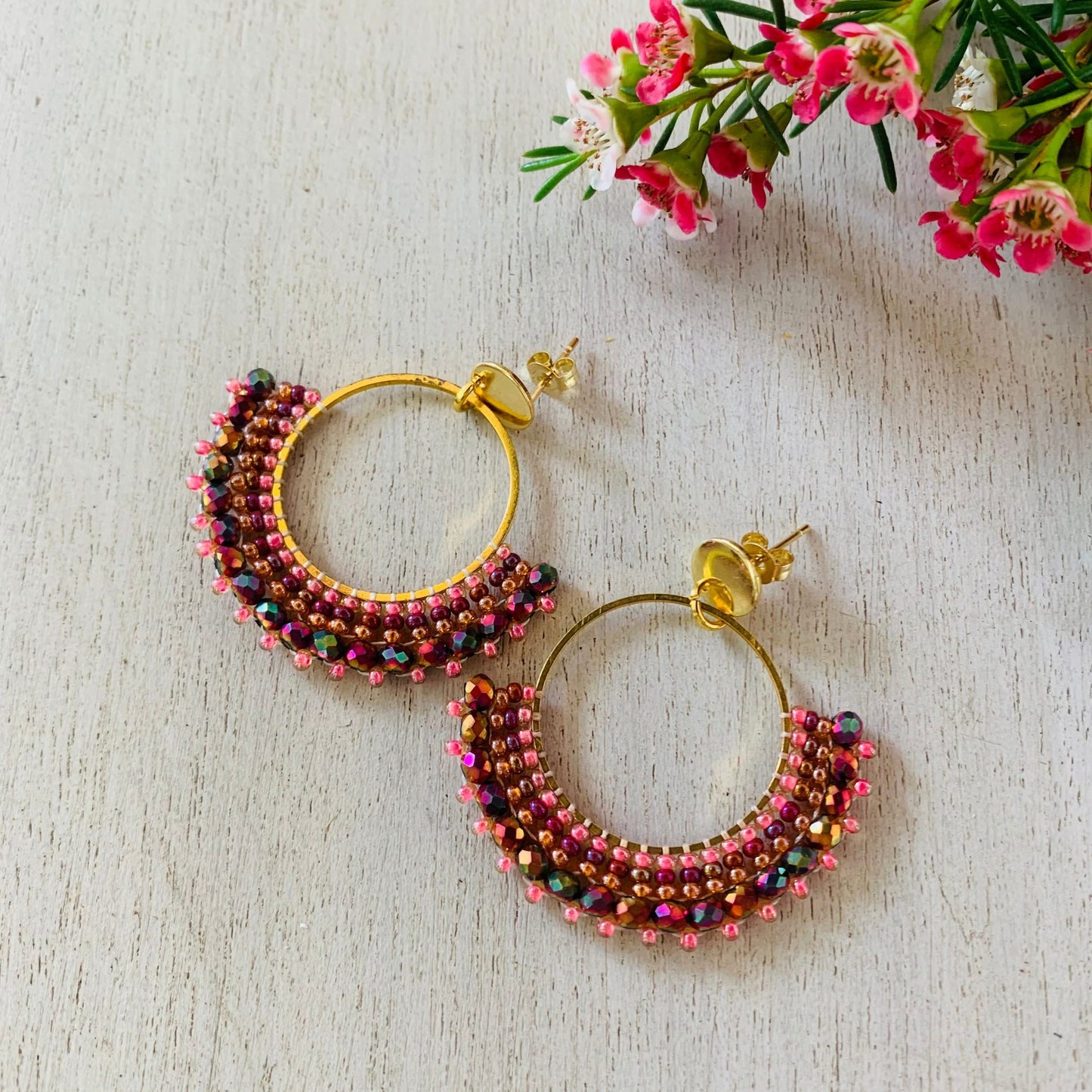 Princess Stud Copper Rose