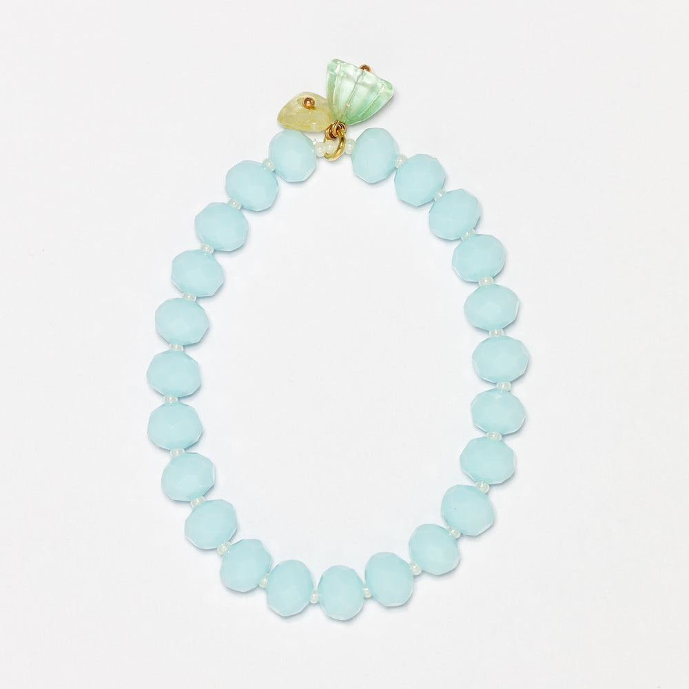 
                  
                    Flower bracelet - baby blue
                  
                