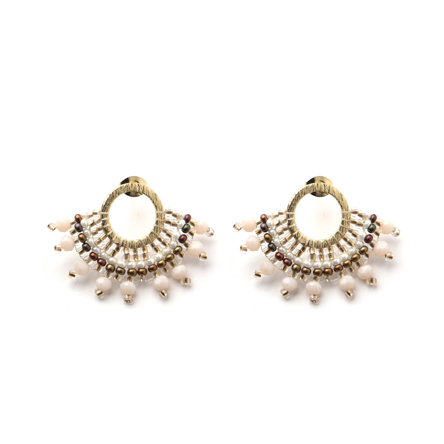 Goddess Stud Champagne Ivory