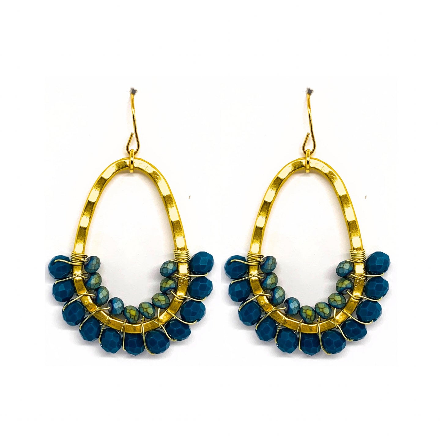 Chunky Oval Blue Teal